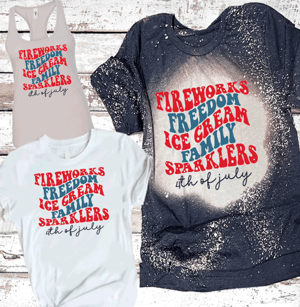 Family Freedom Fireworks Shirt, 4th Of July Shirt, July 4th Unisex Crew