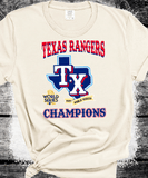 Texas Rangers Go and take it 2023 American League Champions Texas Rangers Baseball World Series Champions