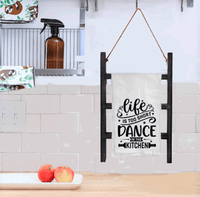 Kitchen Towel, Funny Dish Towel Saying, Funny Housewarming Gift Funny Hand Towel  Kitchen Towel Cute Funny Dish Towel Saying