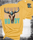 Comfort Colors® "Howdy Howdy Howdy" vintage western-style wild west nostalgia, Floral Western Mama T-Shirt, Rodeo Mama Tee, Funny Mama Tee, Floral Country Mom Shirt, Mothers Day Gift