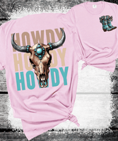 Comfort Colors® "Howdy Howdy Howdy" vintage western-style wild west nostalgia, Floral Western Mama T-Shirt, Rodeo Mama Tee, Funny Mama Tee, Floral Country Mom Shirt, Mothers Day Gift