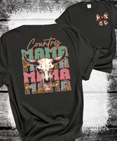 Comfort Colors® Country Mama Shirt, Floral Western Mama T-Shirt, Rodeo Mama Tee, Funny Mama Tee, Floral Country Mom Shirt, Mothers Day Gift