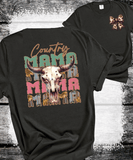 Comfort Colors® Country Mama Shirt, Floral Western Mama T-Shirt, Rodeo Mama Tee, Funny Mama Tee, Floral Country Mom Shirt, Mothers Day Gift