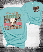 Comfort Colors® Country Mama Shirt, Floral Western Mama T-Shirt, Rodeo Mama Tee, Funny Mama Tee, Floral Country Mom Shirt, Mothers Day Gift
