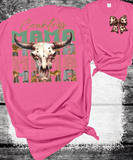 Comfort Colors® Country Mama Shirt, Floral Western Mama T-Shirt, Rodeo Mama Tee, Funny Mama Tee, Floral Country Mom Shirt, Mothers Day Gift