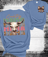 Comfort Colors® Country Mama Shirt, Floral Western Mama T-Shirt, Rodeo Mama Tee, Funny Mama Tee, Floral Country Mom Shirt, Mothers Day Gift