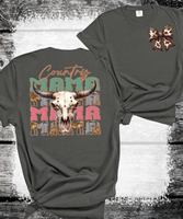 Comfort Colors® Country Mama Shirt, Floral Western Mama T-Shirt, Rodeo Mama Tee, Funny Mama Tee, Floral Country Mom Shirt, Mothers Day Gift