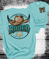 Comfort Colors® Rodeo faux Bling Cowboy Hat Shirt, Floral Western Mama T-Shirt, Rodeo Mama Tee, Funny Mama Tee, Floral Country Mom Shirt, Mothers Day Gift