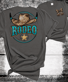Comfort Colors® Rodeo faux Bling Cowboy Hat Shirt, Floral Western Mama T-Shirt, Rodeo Mama Tee, Funny Mama Tee, Floral Country Mom Shirt, Mothers Day Gift