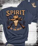 Comfort Colors® "Spirit of the West" vintage western-style wild west nostalgia, Floral Western Mama T-Shirt, Rodeo Mama Tee, Funny Mama Tee, Floral Country Mom Shirt, Mothers Day Gift