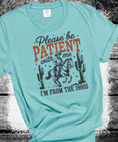 Comfort Colors® Please Be Patient With Me I'm From The 1900s, Funny Western Shirt, Meme Shirt, Gift for Friend, Funny Dad Shirt, Gift for Mom