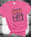 Comfort Colors® Please Be Patient With Me I'm From The 1900s, Funny Western Shirt, Meme Shirt, Gift for Friend, Funny Dad Shirt, Gift for Mom