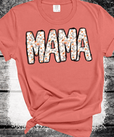 Comfort Colors® Vintage floral Mama t-shirt, Mama T-Shirt, Strong Woman Shirt, gift for mothers day, Mama tee, Graphic Tee, Women's T-Shirt