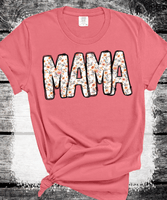 Comfort Colors® Vintage floral Mama t-shirt, Mama T-Shirt, Strong Woman Shirt, gift for mothers day, Mama tee, Graphic Tee, Women's T-Shirt