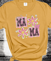 Comfort Colors®  MAMA vintage western-style wild west nostalgia, Floral Western Mama T-Shirt, Rodeo Mama Tee, Funny Mama Tee, Floral Country Mom Shirt, Mothers Day Gift (Copy)