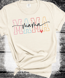 Comfort Colors® Mama Shirt For Mothers Day Gift From Daughter, Mama Tshirt For Birthday Gift For Her, Baby Shower Gift, Mom Pregnancy Gift
