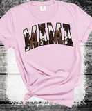 Comfort Colors® Mama Pink Cow Western T-shirt, Western Mama T-Shirt, Retro Mama Varsity Shirt, gift for mothers Day, Women's T-Shirt