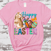 Happy Easter Shirt, Easter Bunny Shirt, Easter Shirt For Woman, Carrot Shirt, Easter Shirt ,Easter Family Shirt, Easter Day, Easter Matching Shirt