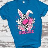 Boujee Happy Easter T-Shirt, Easter Eggs T Shirt, Racing Egg Shirt, Happy Easter Day Shirt, Easter Shirt, Cute Easter Day Gift