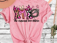 Comfort Color Colorblast Tie Dye The Original Love Letters XOXO Easter Leopard Cow Print