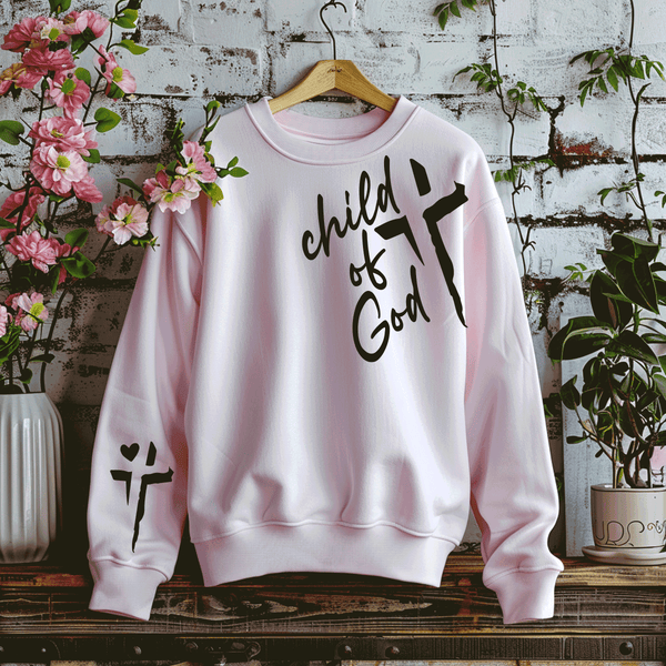 Child of God Sweatshirt, Trending Corinthians Bible Verse, Inspirational shirt, Jesus Hoodie, Faith Comfort Colors, Gift Christian God