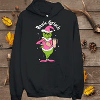 Basic Grinch Scrouge Pink Christmas Classic Christmas Family Movie Shirts Grinch Shirts Sweatshirts hoodie comfort colors