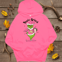 Basic Grinch Scrouge Pink Christmas Classic Christmas Family Movie Shirts Grinch Shirts Sweatshirts hoodie comfort colors