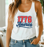 Comfort Colors 1776 America Red White Blue, USA 250th Anniversary Shirts, 250 Years of Freedom 1776 - 2026 4th of July