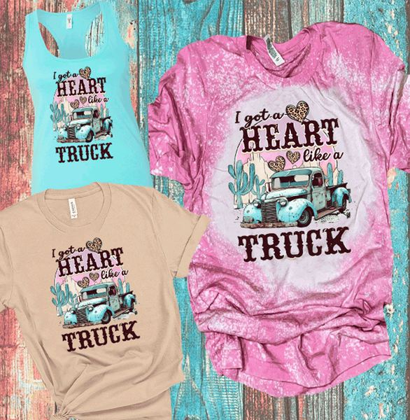 Heart Like A Truck Lainey Music Bleach / DTF shirt