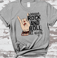 Wanna Rock and Roll all Night ; KISS 80s Rock bands 90s Music Rock vintage band Sweatshirts, rock tshirt, band tee, rock band, vintage t shirt, 70s 80s 90s nostalgia