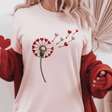 Comfort Colors® Dandelines Hearts faux Embroidery Stitch 3d Embossed Valentines Day Shirts, LOVE Heart Faux Embroidery sweatshirts, LOVE Faux Yarn Trending, Faux YARN Shirts, Lovers Gift, MOM gift, Yarn Sweetheart Day