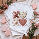 Comfort Colors® XOXO Faux Yarn, 3d Embossed Valentines Day Shirts, XOXO Faux Embroidery sweatshirts, Trending Faux YARN Shirts, Lovers Gift, MOM gift, Latch Hook Sweatheart Day