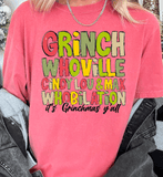 Grinch Whoville Cindy Lou & Max Whobilation It's Grinchmas Ya'll  Funny Christmas Shirt, Christmas Coffee Shirt, Xmas Sweatshirt, Christmas Shirt