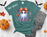 Vintage Halloween Shirt, Spooky Season Cute Lace Ghost Halloween Boo Lace Bow Halloween trending, Halloween Gift, Stay Spooky Shirt (Copy)