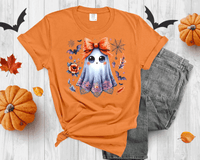 Vintage Halloween Shirt, Spooky Season Cute Lace Ghost Halloween Boo Lace Bow Halloween trending, Halloween Gift, Stay Spooky Shirt (Copy)
