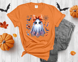 Vintage Halloween Shirt, Spooky Season Cute Lace Ghost Halloween Boo Lace Bow Halloween trending, Halloween Gift, Stay Spooky Shirt (Copy)