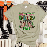 Trick or Treat Smell My Feet Funny Halloween Shirt