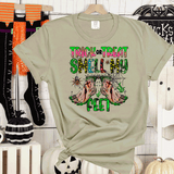 Trick or Treat Smell My Feet Funny Halloween Shirt