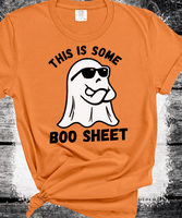 This is some BOO Sheet Comfort Color Sweatshirts Hoodies Funny Halloween Shirts