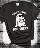 This is some BOO Sheet Comfort Color Sweatshirts Hoodies Funny Halloween Shirts