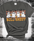 BOO Ghost Bulls Sheet Farm life Halloween Comfort Colors