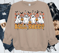 BOO Ghost Bulls Sheet Farm life Halloween Comfort Colors