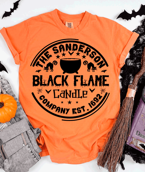 The Sanderson Black Flame Candle Company Comfort Colors
