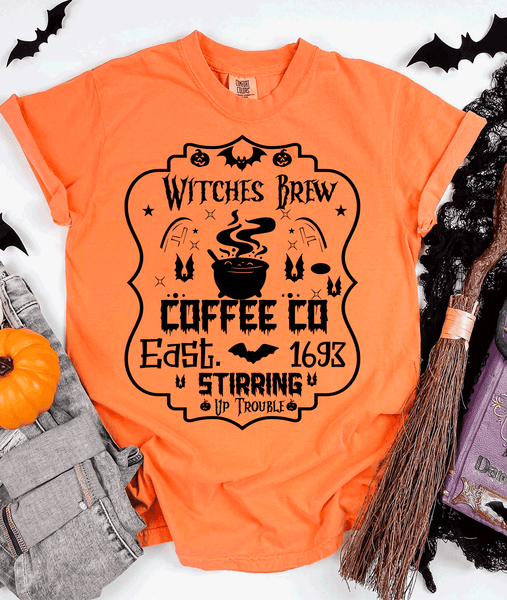 Witches Brew Coffee Co Stirring Up Trouble Comfort Colors