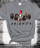 Horror FRIENDS Spooky Halloween Shirt Sweatshirt Hoodie