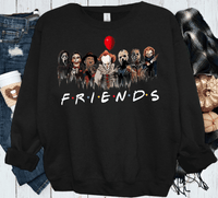 Horror FRIENDS Spooky Halloween Shirt Sweatshirt Hoodie