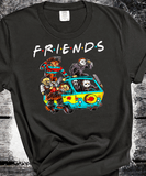 Horror FRIENDS Spooky Halloween Shirt Sweatshirt Hoodie