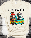 Horror FRIENDS Spooky Halloween Shirt Sweatshirt Hoodie