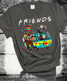 Horror FRIENDS Spooky Halloween Shirt Sweatshirt Hoodie