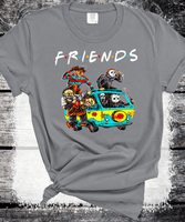 Horror FRIENDS Spooky Halloween Shirt Sweatshirt Hoodie